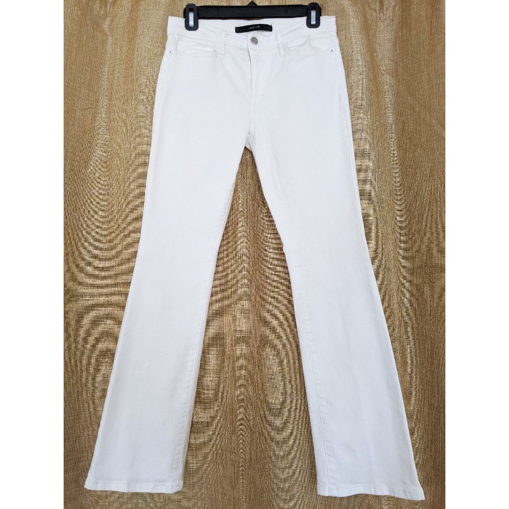 White Boot Cut Joe's Jeans